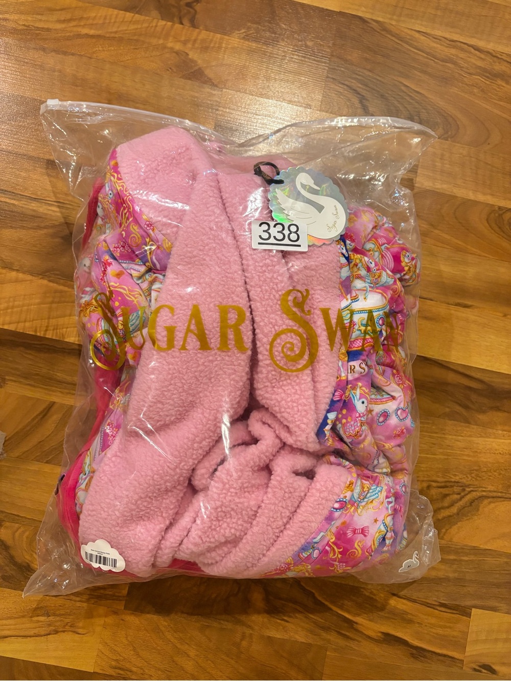 Sugar Swaddle Pink Plush Robe for Women